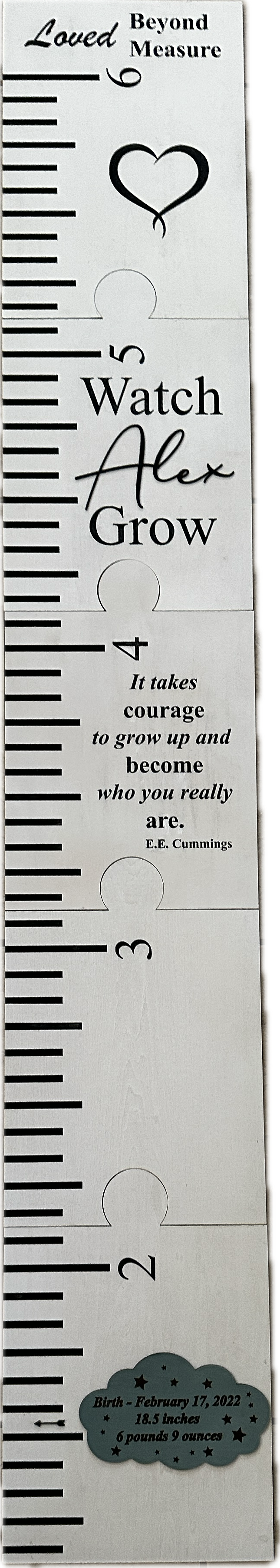Personalized Growth Chart